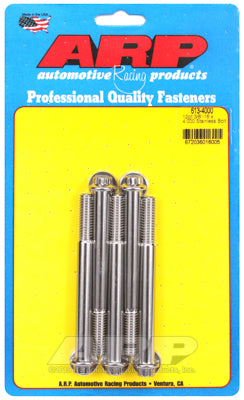 ARP 3/8in - 16 x 4.000 12pt SS Bolts (5/pkg)