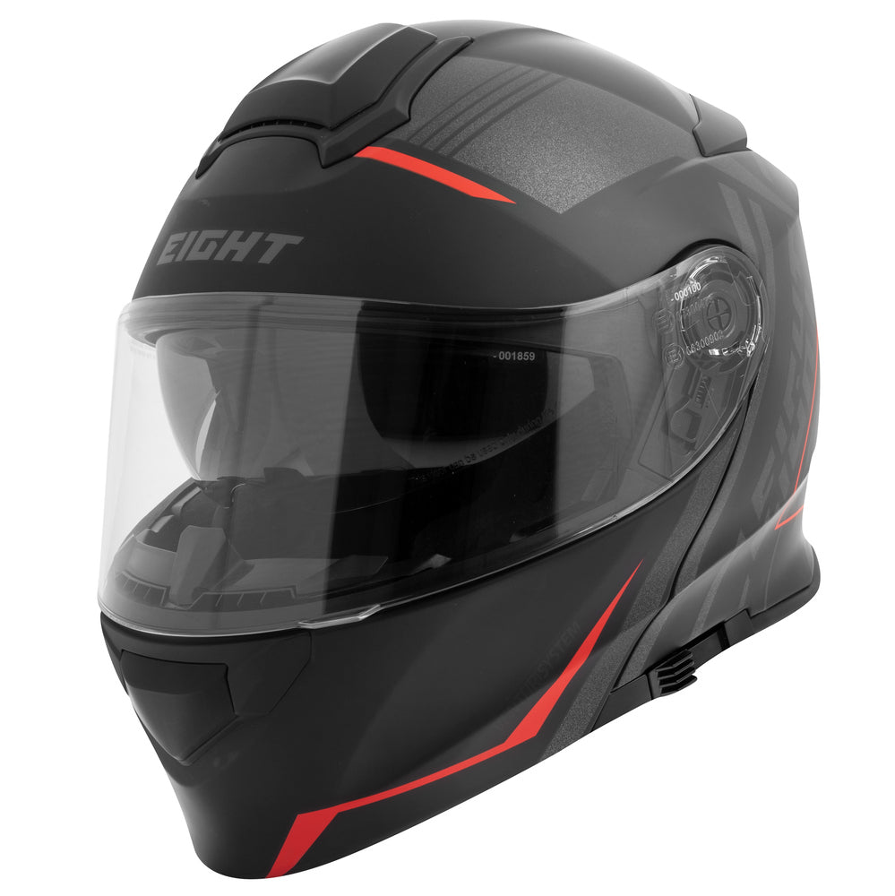 EIGHT - MODULABILE S550 NERO-ROSSO