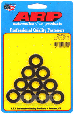 ARP M12 ID .875 OD Black Washers (Pack of 10)