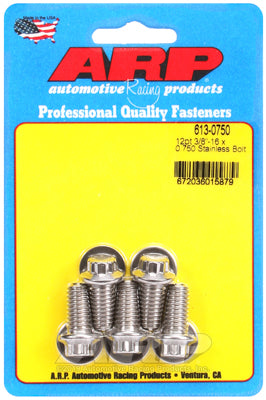 ARP 3/8-16 x 0.750 12pt SS Bolts