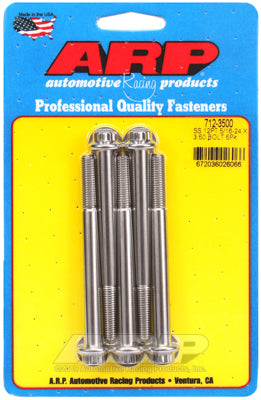 ARP 5/16-24 x 3.5in Length 12pt SS Bolts (5/pkg)