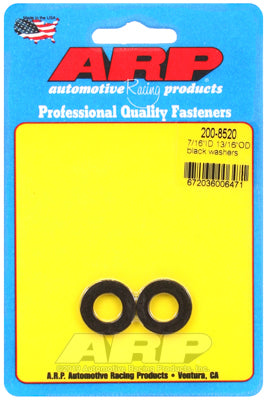 ARP 7/16 ID 13/16 OD Black Washers (2 pack)