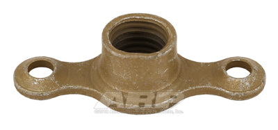 5/16-24 plate nut. 2-lug fixed w/ctr sunk rivet hole