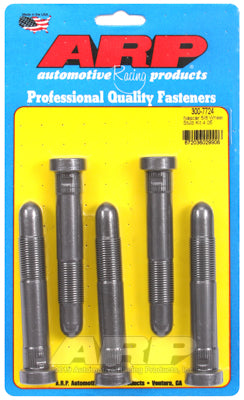 ARP 3.200 Thread Length - 4.05 UHL - 2.100 Knurl Length NASCAR Wheel Stud Kit (Pack of 5)