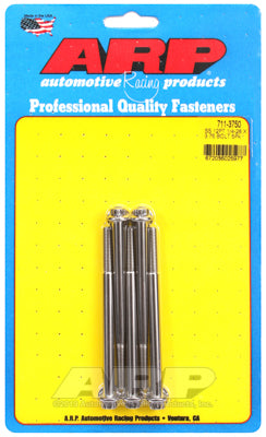 "1/4""-28 x 3.750 12pt SS bolts" (5pcs)