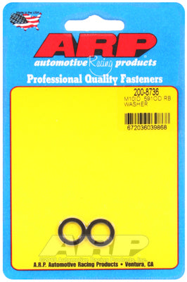 ARP Washer M10 ID 0.591 OD Black 2 Pack