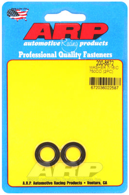 "7/16"ID 3/4"OD .073"TH chamfer con rod washer" (2pcs)