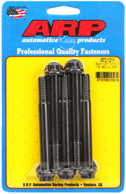 ARP M10 x 1.50 x 90 12pt Black Oxide Bolts (5/pkg)