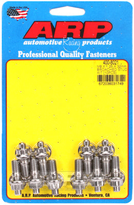 ARP M8 x 1.25 x 32mm Broached 10 Piece Stud Kit