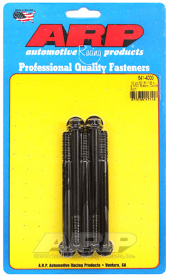 "5/16""-18 x 4.000 12pt black oxide bolts" (5pcs)