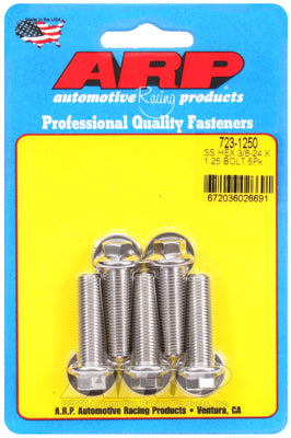 ARP 3/8-24 x 1.250 Hex SS Bolts (5/pkg)