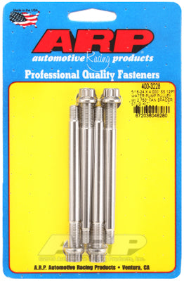 ARP 5/16-24x4.000 SS 12pt WP pulley w/ 2.750" fan spcr stud