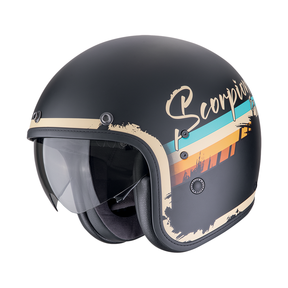 EXO-JET BELFAST EVO ADONIS NERO OPACO-BEIGE