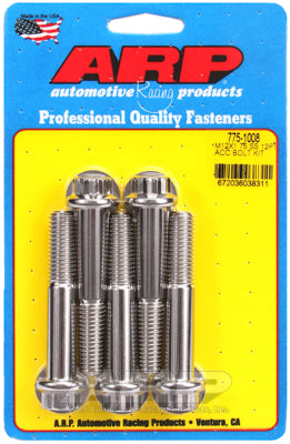ARP M12 x 1.75 x 70 12pt SS Bolt Kit (5/Pkg)
