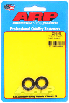 ARP "7/16"ID 3/4"OD .120"TH black washers" (2pcs)