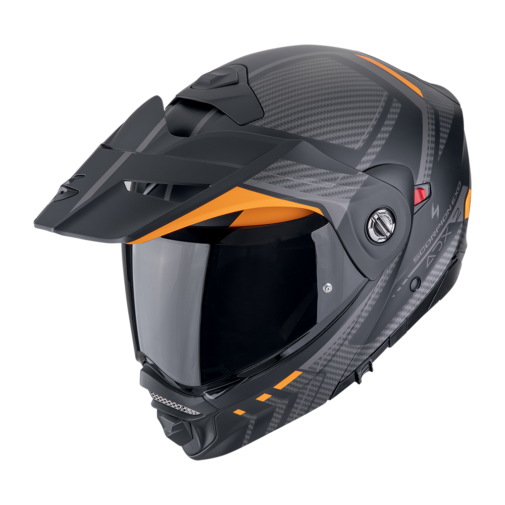 EXO-ADX-2 LEWIS NERO OPACO-ARANCIONE