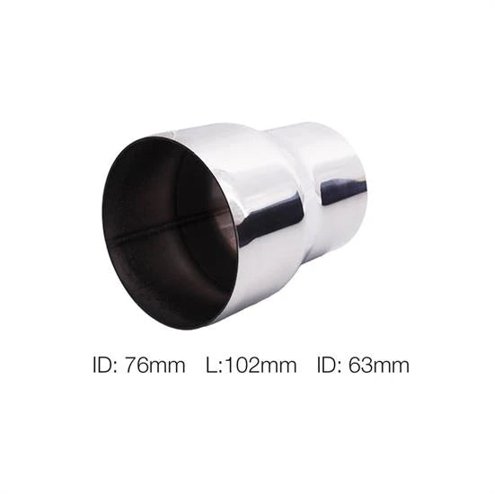 Adattatore riduttore 63-76mm acciaio inox SIMONI RACING
