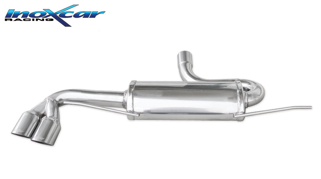 Scarico finale con silenziatore 2X80 RACING AUDI TT (TYPE 8J) 2.0 TFSI (200CV) 2006-- - Autobox