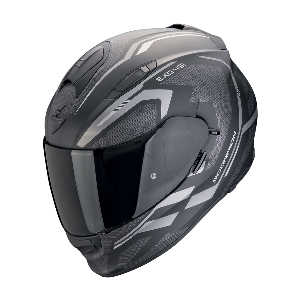 EXO-491 KRIPTA NERO-MATT-ARGENTO