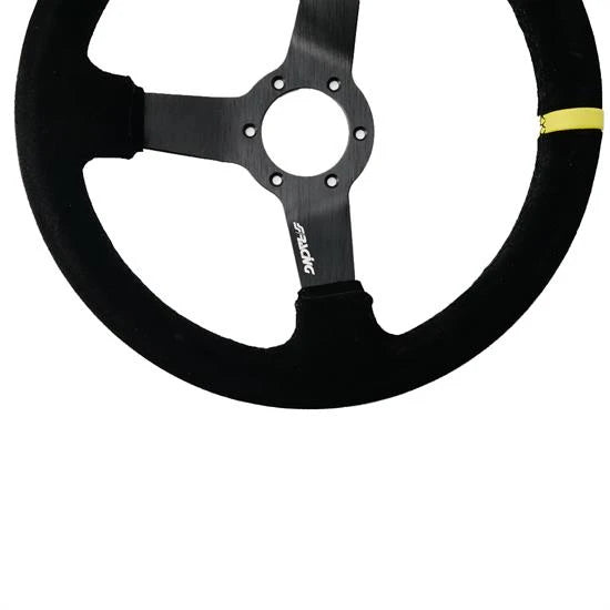 Volante sportivo a calice Carrera 32 in camoscio SIMONI RACING