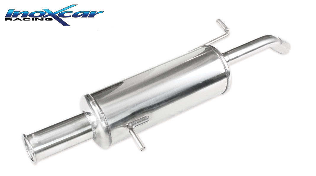 Scarico finale con silenziatore 1X76 Retrò Style CITROEN C2 1.6 16V VTS (125CV) 2003-- Ø 45 - Autobox