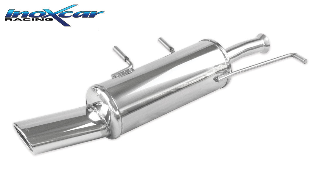 Scarico finale con silenziatore 1X120X80 CITROEN C4 1.4 16V (88CV) 2005-- - Autobox
