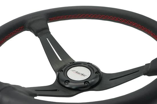 Volante sportivo a calice Class in pelle SIMONI RACING