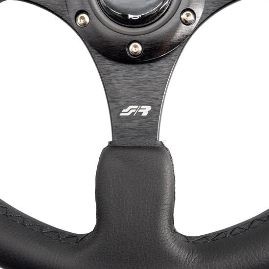 Volante sportivo Defender 35 in pelle SIMONI RACING
