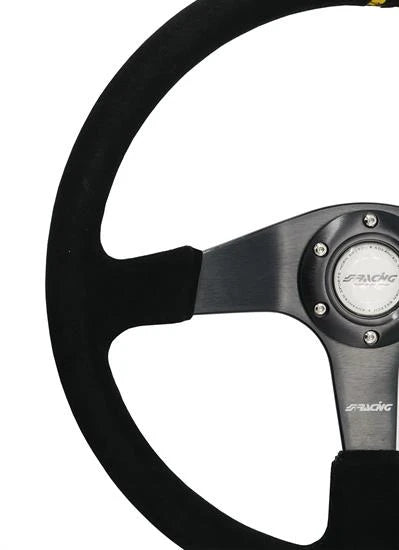 Volante sportivo Defender 38 in camoscio SIMONI RACING