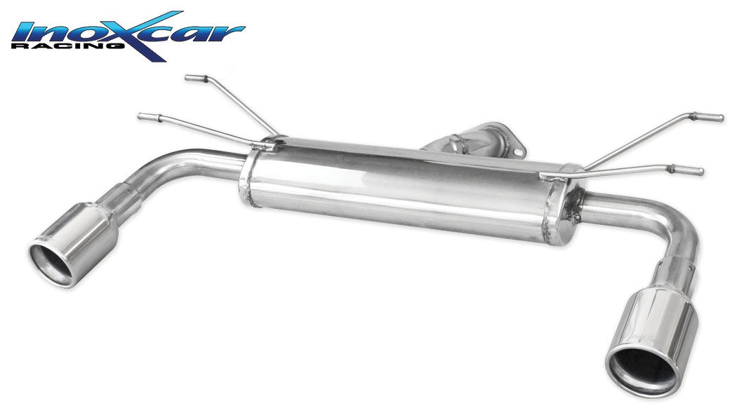Scarico finale con silenziatore 1X102 destro e sinistro FIAT 124 1.4 Turbo (140cv) 2016-- - Autobox