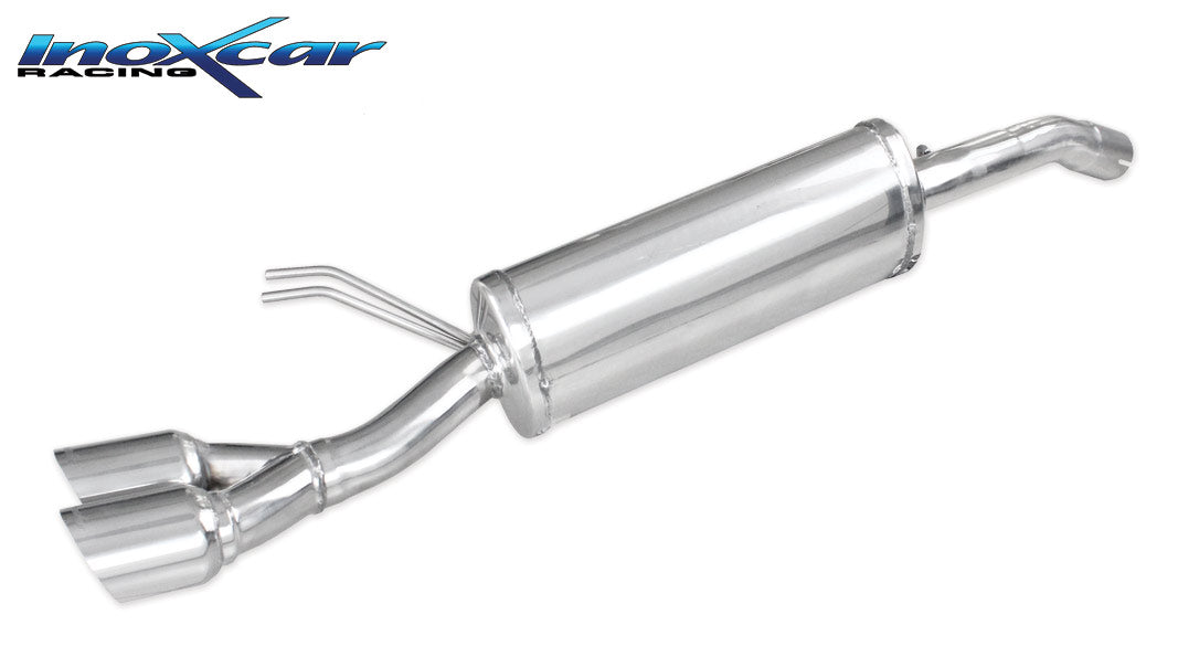 Scarico finale con silenziatore 2X80 RACING FIAT NEW BRAVO (Type 198) 1.4 T-JET SPORT (150CV) 2007-- Ø 54 - Autobox