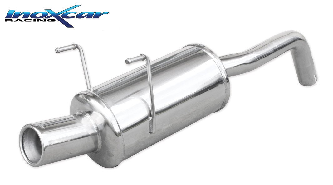 Scarico finale con silenziatore 1X80 FIAT 500 1.2 (69CV) 2007-- Ø 40 - Autobox