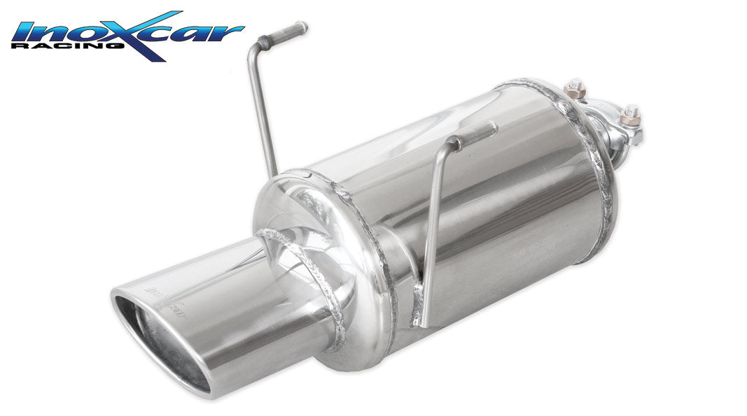 Scarico finale con silenziatore 1X120X80 FIAT 500 Restyling 2013-- 1.2 (69cv) - Autobox