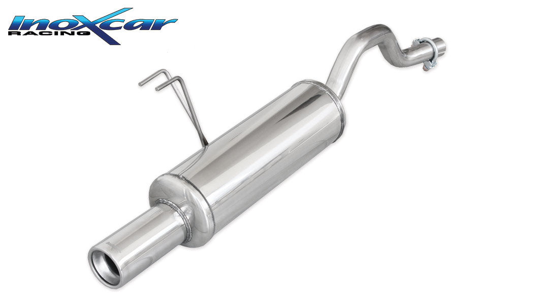 Scarico finale con silenziatore 1X80 FIAT PUNTO (Type 188) 1.2 16V SPORTING (80CV) 1999-2003 Ø 42 - Autobox