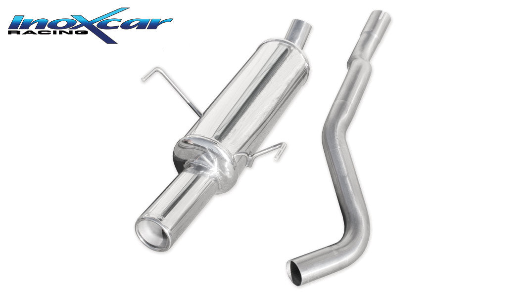 Scarico finale con silenziatore 1X80 FIAT PUNTO (Type 188) 1.9 JTD (86CV) 1999-2003 Ø 50 - Autobox