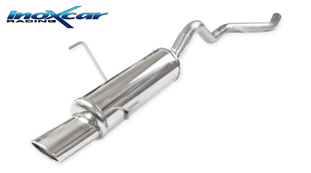 Scarico finale con silenziatore 1X120X80 FIAT PUNTO 2B (Type 188) 1.9 MJET HGT (100CV) 2004-2005 Ø 50 - Autobox