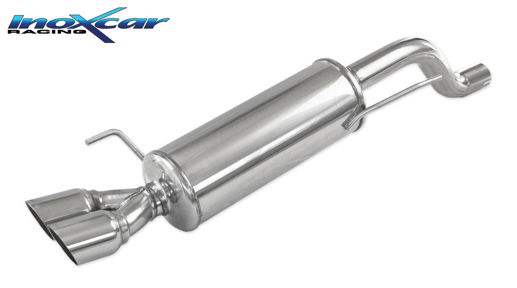 Scarico finale con silenziatore 2X80 RACING ABARTH PUNTO EVO 1.4 TURBO MultiAir (165CV) 2010-- Ø 55 - Autobox
