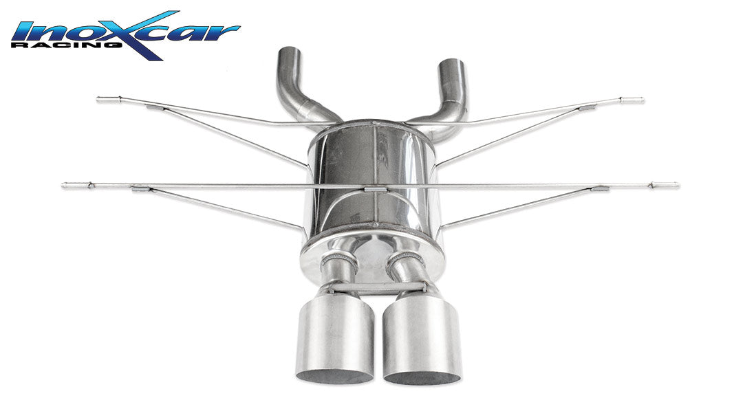 Scarico finale con silenziatore CEN 2X114 RACING JAGUAR F-TYPE 2.0 TURBO (300cv) 2017-- - Autobox
