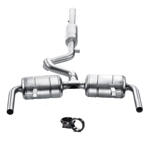 Impianto di scarico SLIP-ON (INOX) Akrapovic - Renault Clio III RS