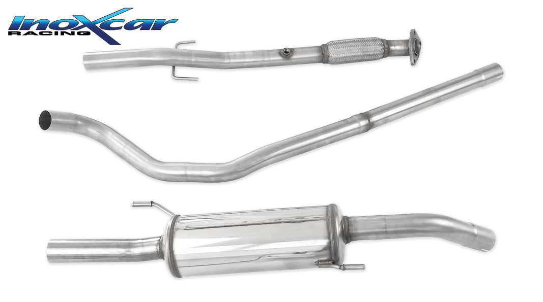 Tubo centrale diretto + Scarico finale gr. N OPEL ADAM 1.4 S TURBO (150cv) 2015-- - Autobox