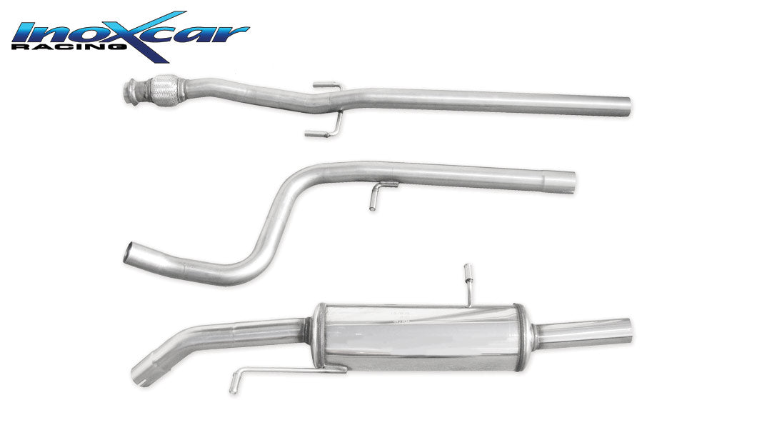 Tubo centrale diretto + Scarico finale gr.N CITROEN DS3 1.6 16V TURBO (155CV) 2010-- - Autobox