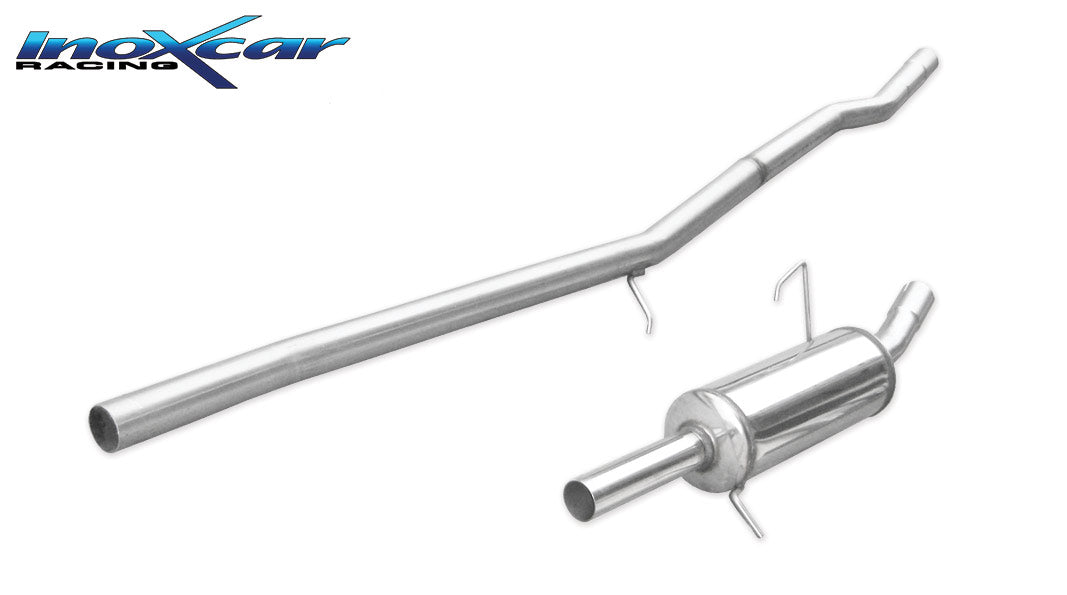 Tubo centrale diretto + Scarico finale gr.N PEUGEOT 309 Gti 1.9 16V (158CV) 1990-1992 - Autobox