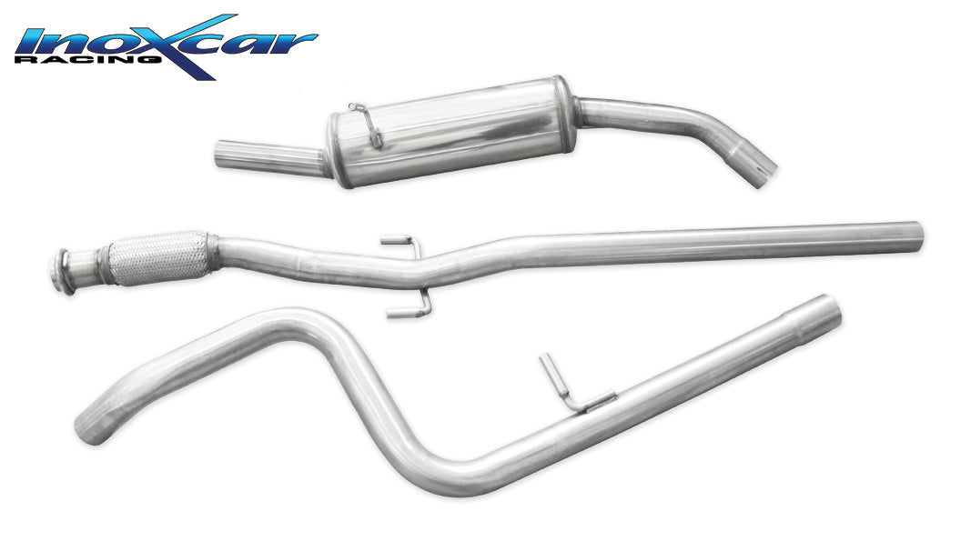 Tubo centrale diretto + Scarico finale gr.N PEUGEOT 208 GTI 1.6 (200cv) - Autobox