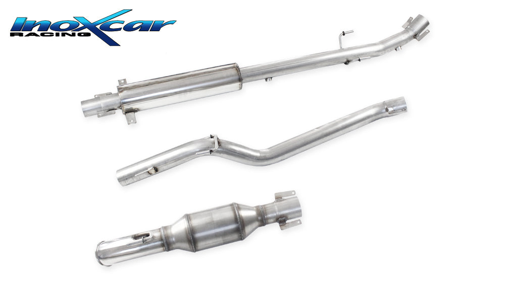 Tubo intermedio + Tubo centrale con silenziatore + POST CAT PEUGEOT 208 R2 1.6 (185cv) - Autobox