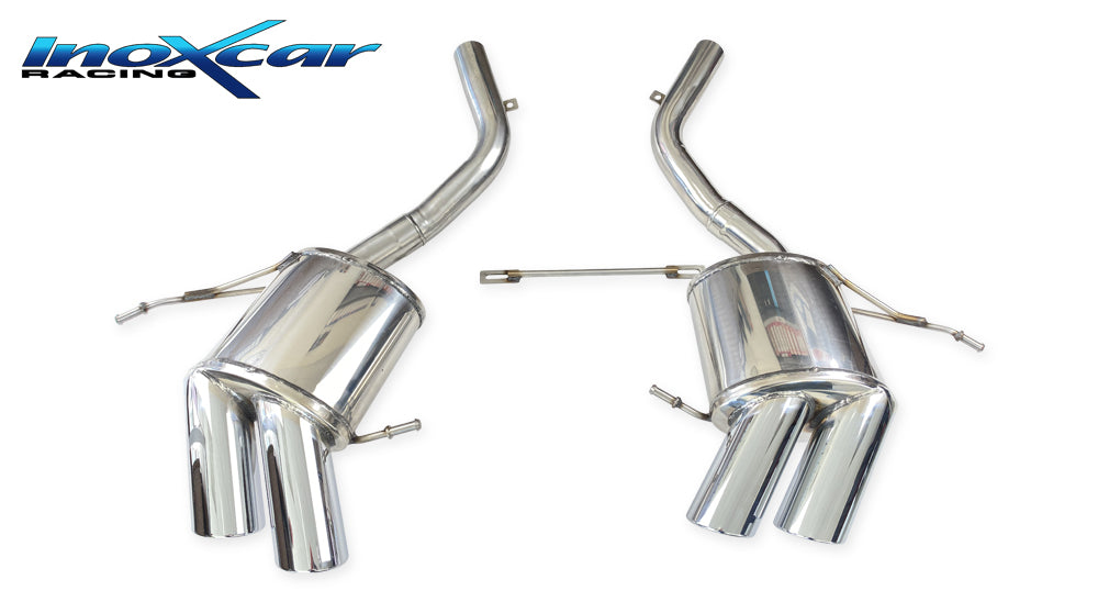 Scarico finale con silenziatore 2X90 X-RACE destro e sinistro MASERATI GRANTURISMO 4.2 V8 (405cv) 2007-- - Autobox