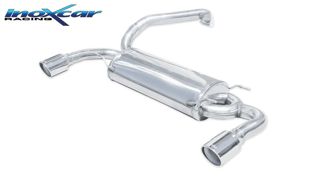 Scarico finale con silenziatore 1X100 X-RACE destro e sinistro MAZDA MAZDA 6 2.3 TURBO DI 16V MPS (260CV) 2010-- - Autobox