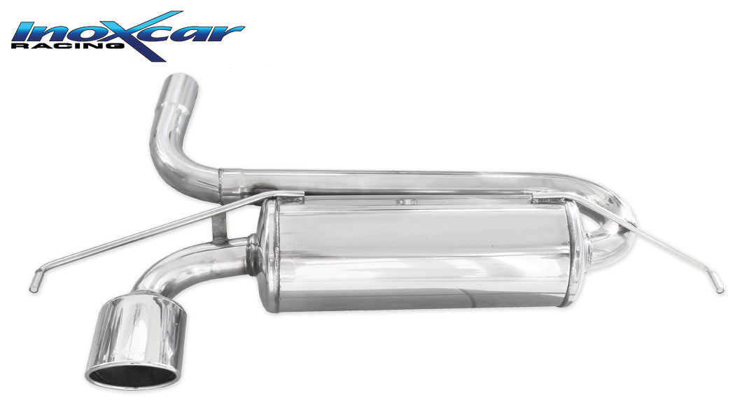 Scarico finale con silenziatore 1X120X80 OPEL CORSA D 1.6 Turbo GSI (150CV) 2008-- Ø 54,5 - Autobox