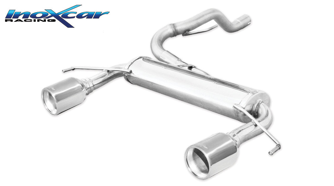 Scarico finale con silenziatore 1X102 destro e sinistro OPEL CORSA E OPC 1.6i TURBO (207cv) 2015-- Ø 54,5 - Autobox