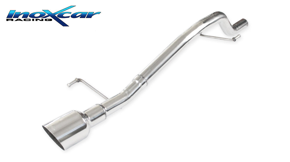 Scarico finale senza silenziatore 1X102 RACING OPEL CORSA E GSI 1.4 Turbo (150cv) 2019-- - Autobox