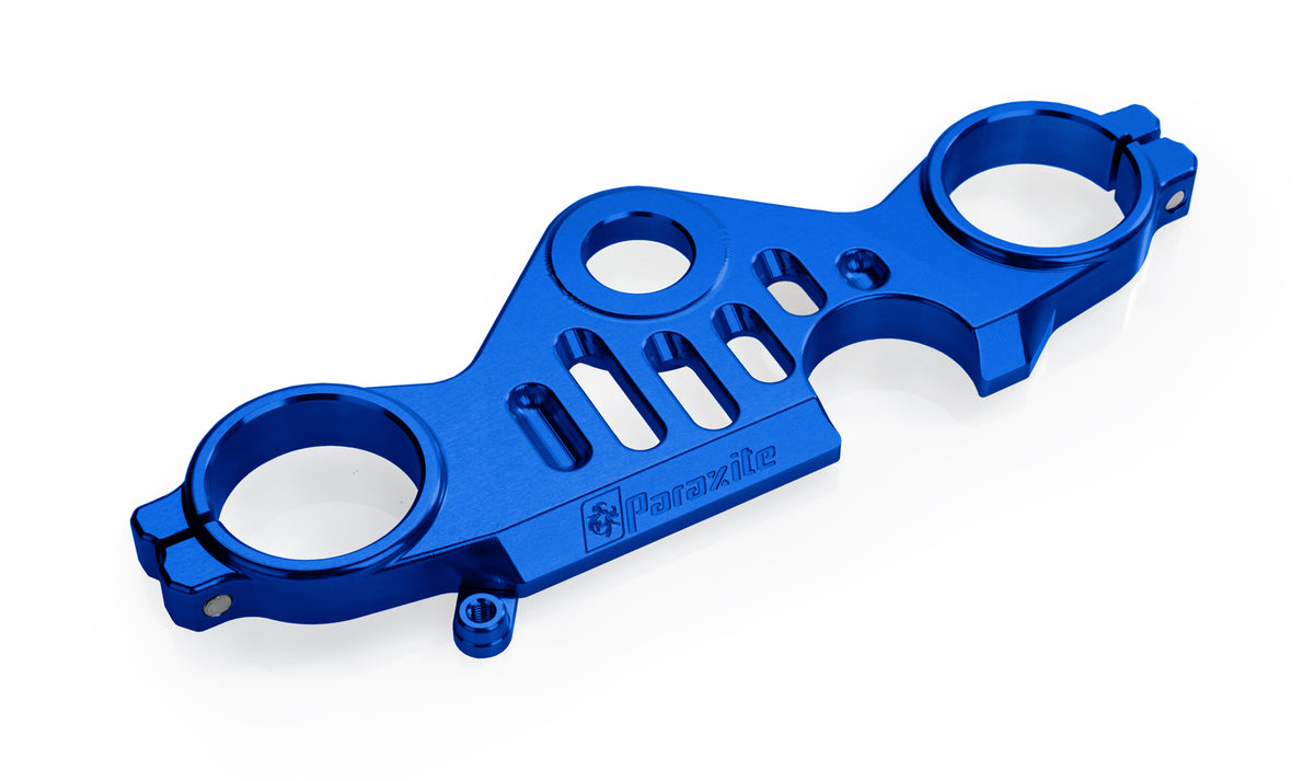 PARAXITE - PIASTRA di STERZO superiore con alloggio blocchetto accensione per Yamaha R6